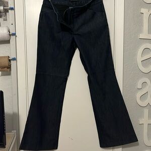 Express Design Studio size 10/regular stretch blue denim trousers
